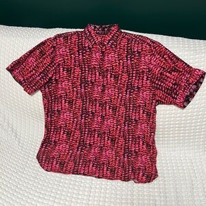 Hammer Made button down short sleeve collard shirt. Limited edition. XL 17.5